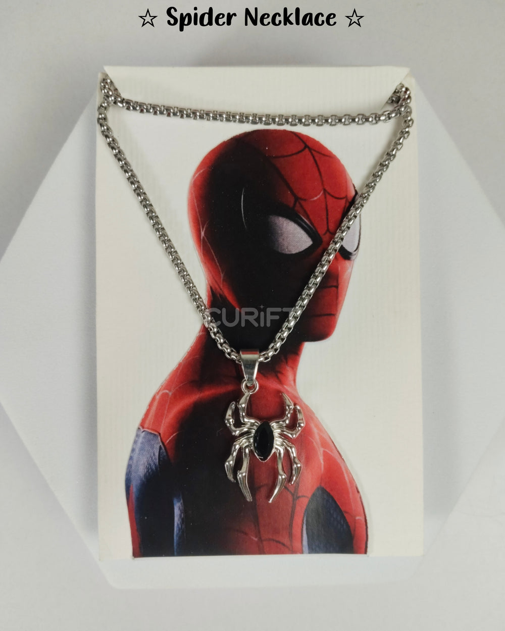 Aesthetic Spider Themed Keychain Accessory